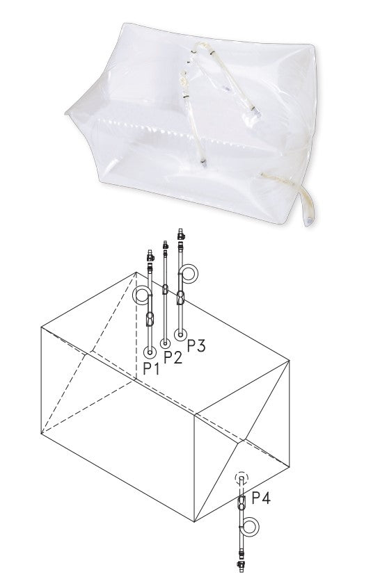 Polyethylene 3D Single Use Bag (Horizontal)