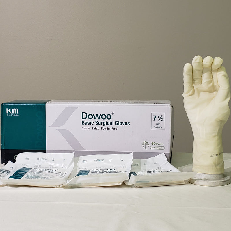 DOWOO Basic Latex Surgical Gloves