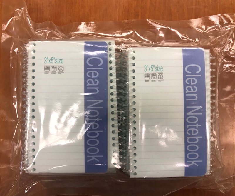 KM Cleanroom Notebooks (Lint Free)