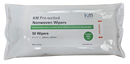 KM Pres-wetted Nonwoven Pouch Wipers; Solution 70% IPA and 30% DI water