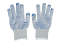 ESD Nylon Gloves with PVC Dot Grip