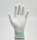 KM ESD(Carbon) PU Coated Gloves/Nylon