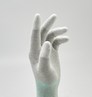 KM ESD(Carbon) PU Coated Gloves/Nylon