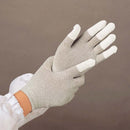 KM ESD(Copper) PU Coated Gloves/Nylon