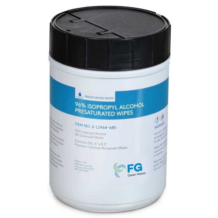 FG Presaturated Non-woven Wipes (Canister)