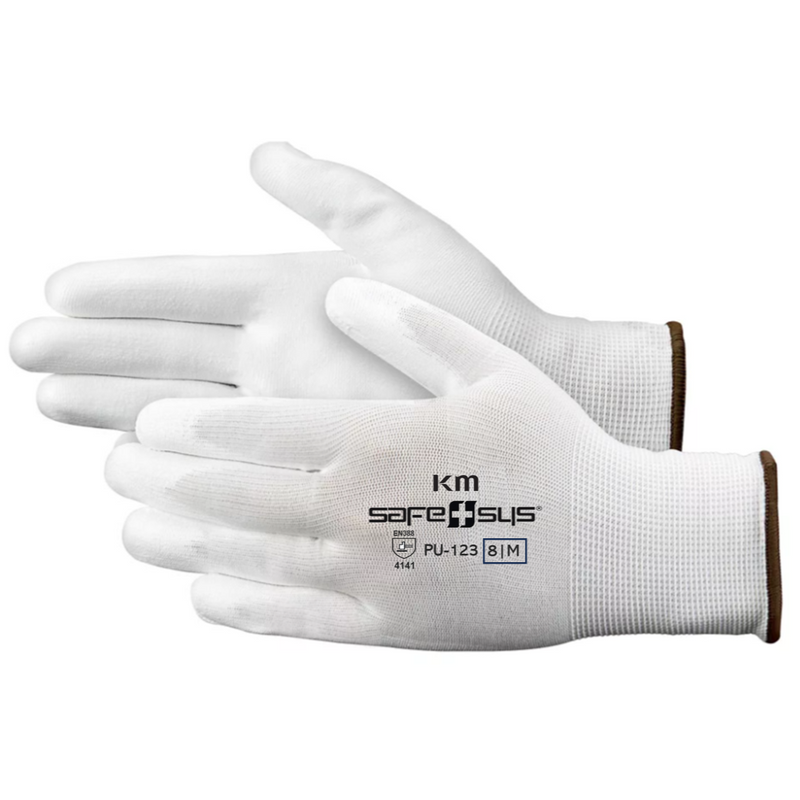 KM PU Coated General Safety Gloves