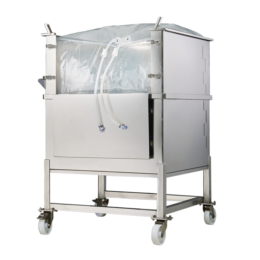 Single Use Bag Container