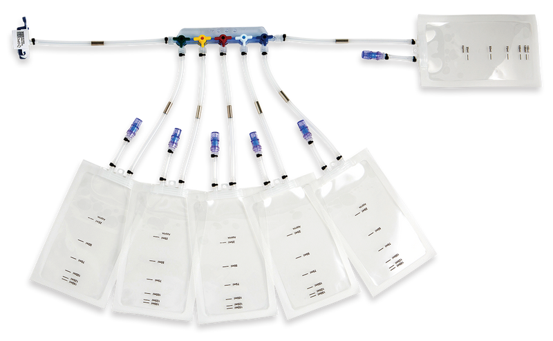 Sampling manifold bag