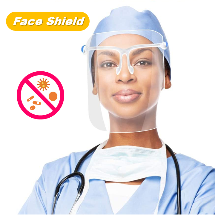 Anti-fog Face Shield with Glasses