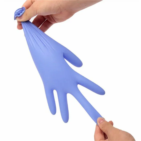 INTCO TouchFlex Nitrile Powder-Free Exam Gloves, Violet, 4.0 Mil (Case of 1,000)