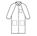 Lightweight Polypropylene Disposable Lab Coats