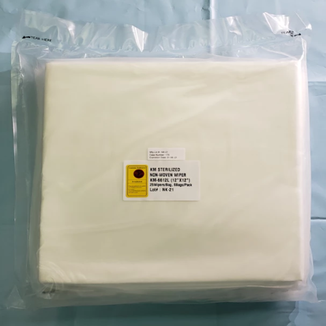 Sterilized Nonwoven Wipers(Smooth type); 6612L