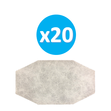 Dr. Puri Filter-Replaceable Fabric Mask(1pc with 10 filters)