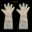KM Virgin PE Gloves, Elbow Length