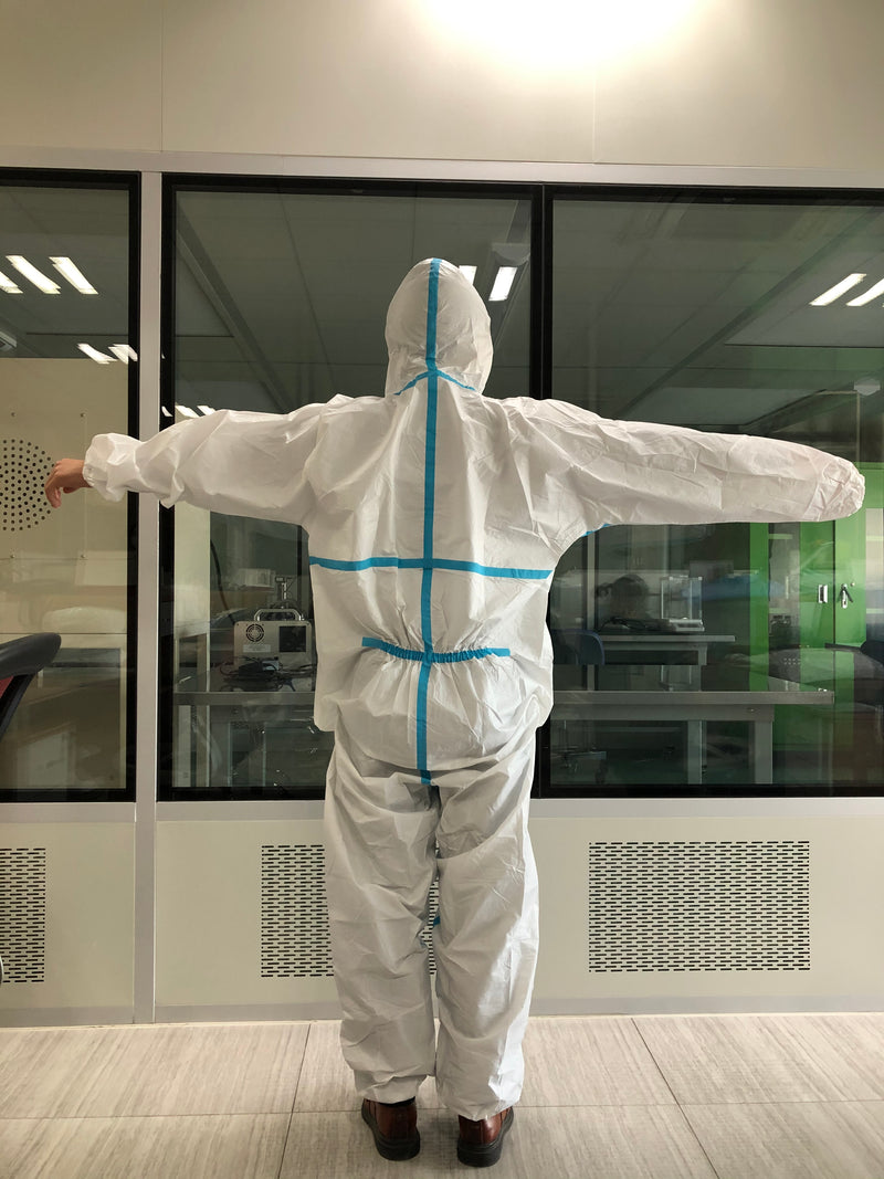 Disposable Medical Protective Coverall with Hood-Category III (Type 3/4/5/6)