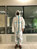 Disposable Medical Protective Coverall with Hood-Category III (Type 3/4/5/6)